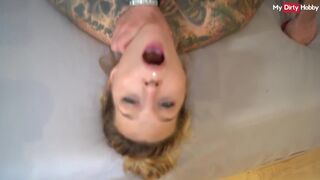 Hardcore német amatőr milf leszopja a bazinagy fasznak