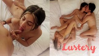 Bűbájos brazil amatőrök megosztják a durva kukacot együtt