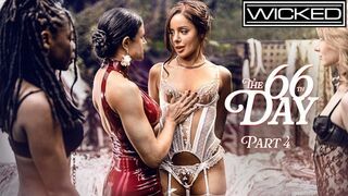 Csatlakozz a Wicked dögös pipi csapatához Vanna Bardot vezetésével egy forró négyesben